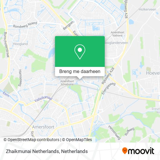 Zhaikmunai Netherlands kaart