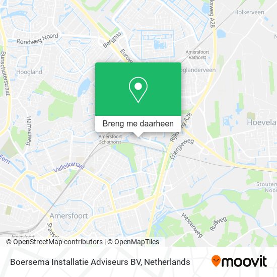 Boersema Installatie Adviseurs BV kaart