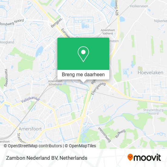 Zambon Nederland BV kaart