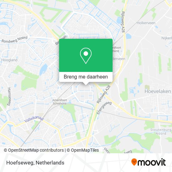 Hoefseweg kaart