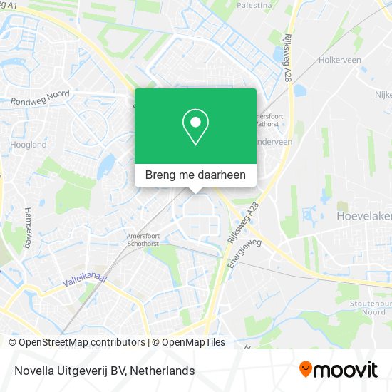 Novella Uitgeverij BV kaart
