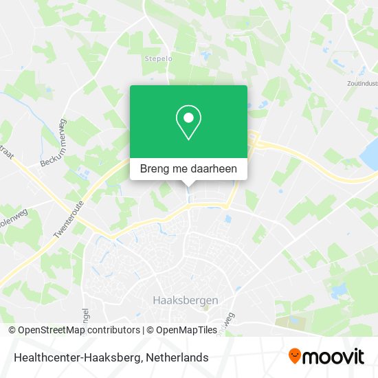 Healthcenter-Haaksberg kaart