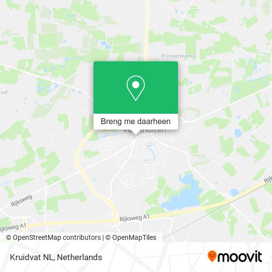 Kruidvat NL kaart