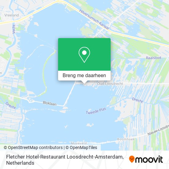 Fletcher Hotel-Restaurant Loosdrecht-Amsterdam kaart