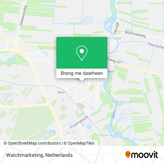 Watchmarketing kaart