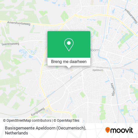 Basisgemeente Apeldoorn (Oecumenisch) kaart