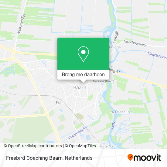 Freebird Coaching Baarn kaart