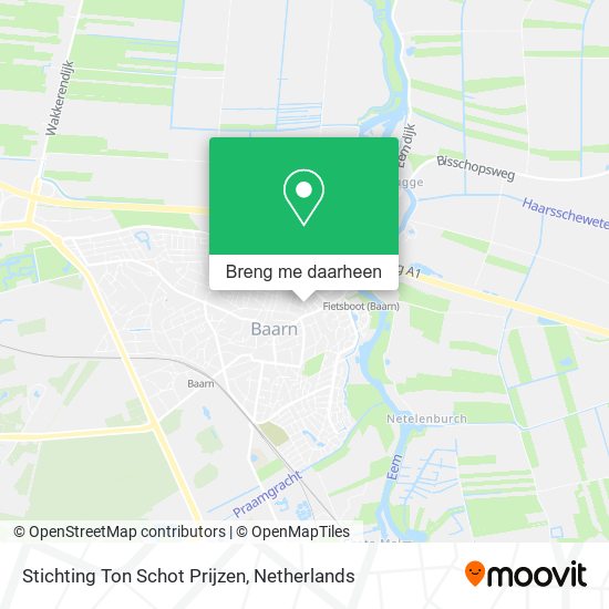 Stichting Ton Schot Prijzen kaart