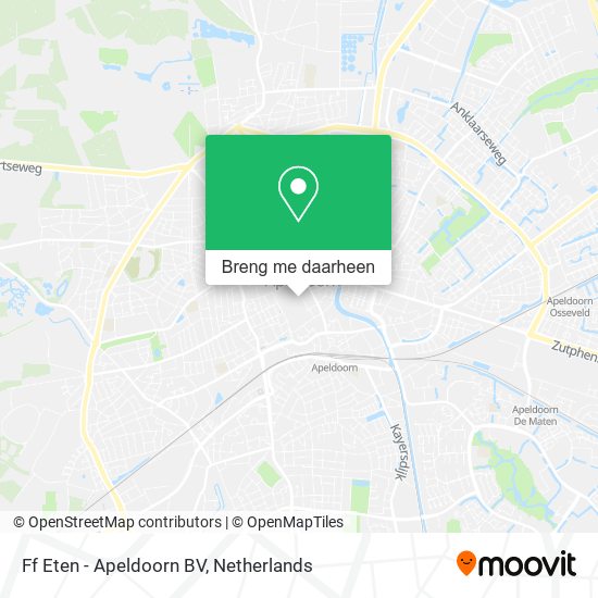 Ff Eten - Apeldoorn BV kaart