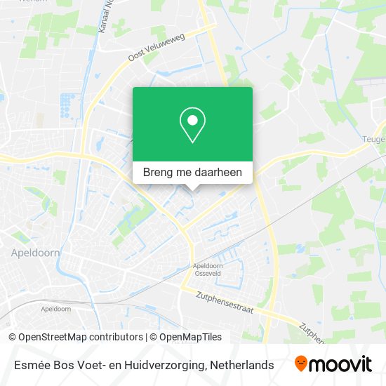 Esmée Bos Voet- en Huidverzorging kaart