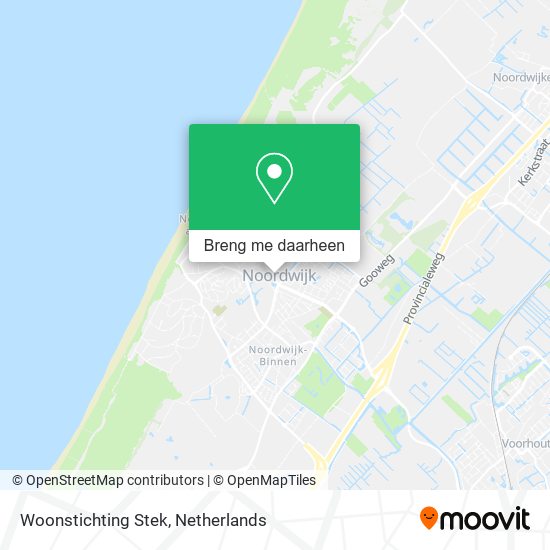 Woonstichting Stek kaart