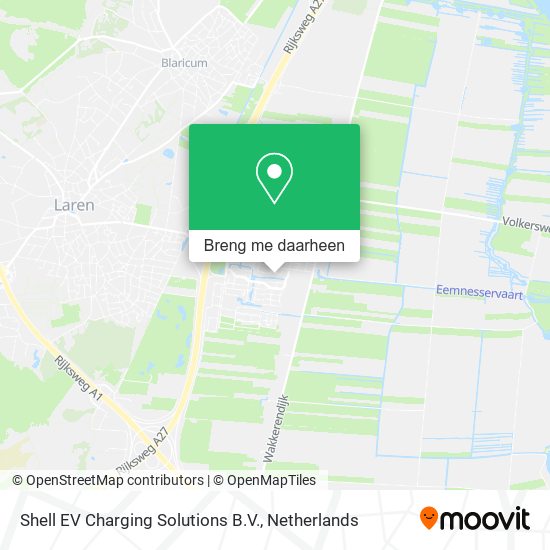 Shell EV Charging Solutions B.V. kaart