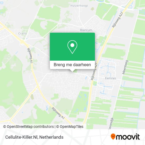 Cellulite-Killer.Nl kaart