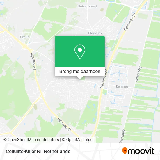 Cellulite-Killer.Nl kaart