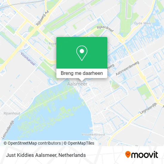 Just Kiddies Aalsmeer kaart