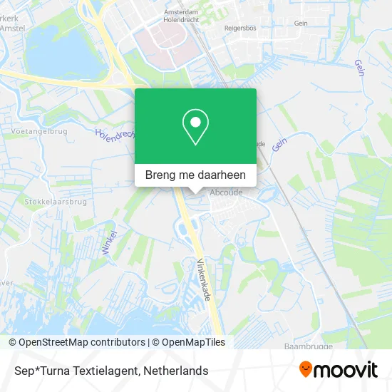 Sep*Turna Textielagent kaart