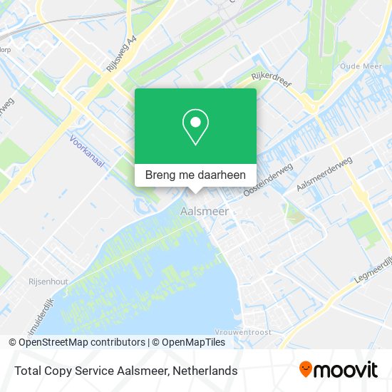 Total Copy Service Aalsmeer kaart