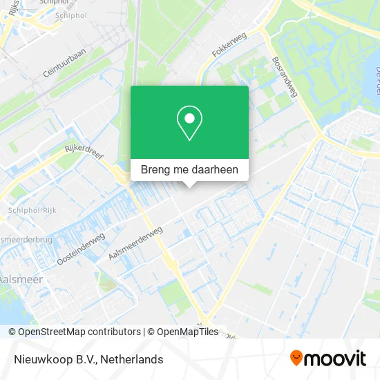 Nieuwkoop B.V. kaart