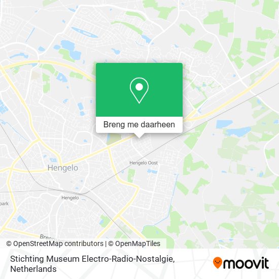 Stichting Museum Electro-Radio-Nostalgie kaart