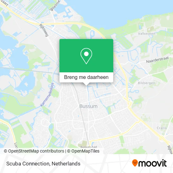 Scuba Connection kaart