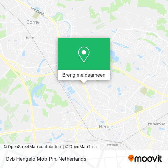 Dvb Hengelo Mob-Pin kaart