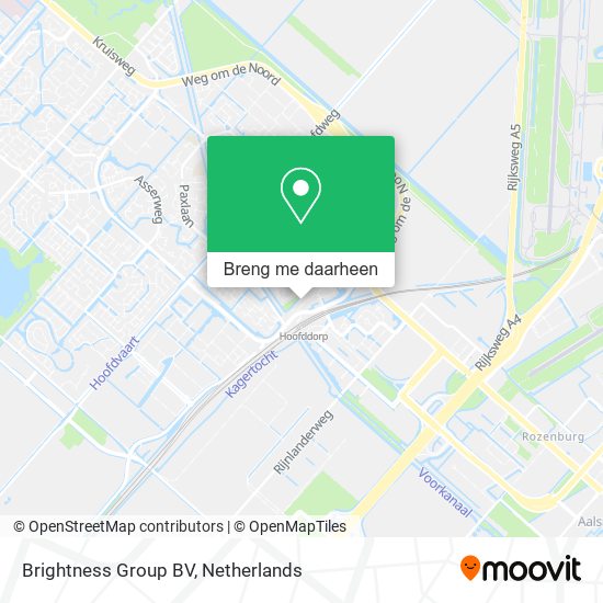Brightness Group BV kaart