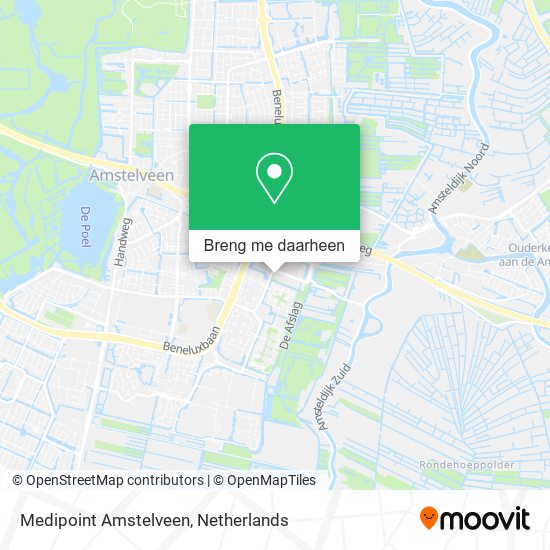 Medipoint Amstelveen kaart