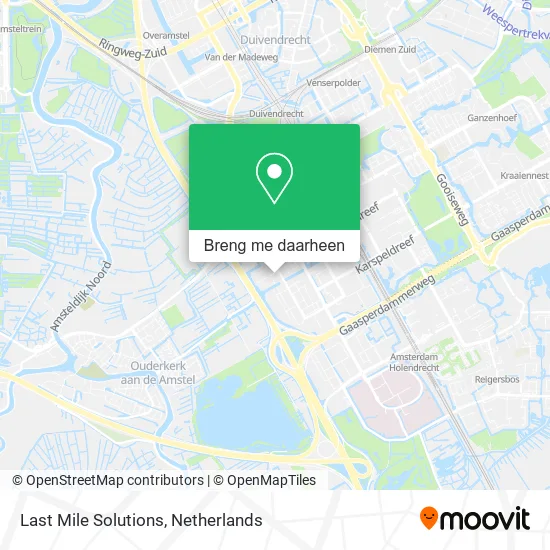 Last Mile Solutions kaart