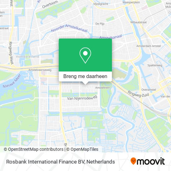 Rosbank International Finance BV kaart