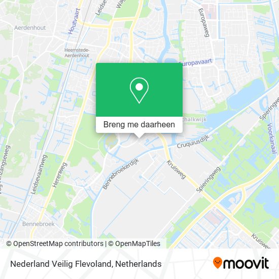 Nederland Veilig Flevoland kaart