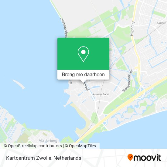 Kartcentrum Zwolle kaart