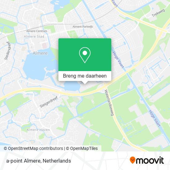 a-point Almere kaart