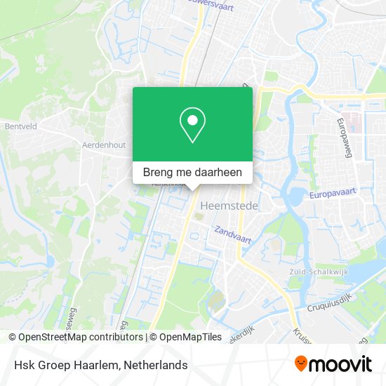 Hsk Groep Haarlem kaart