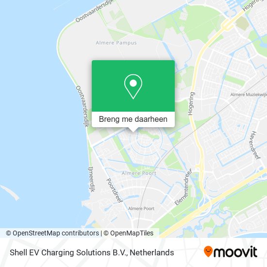 Shell EV Charging Solutions B.V. kaart