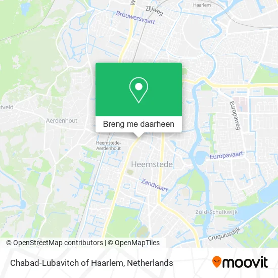 Chabad-Lubavitch of Haarlem kaart