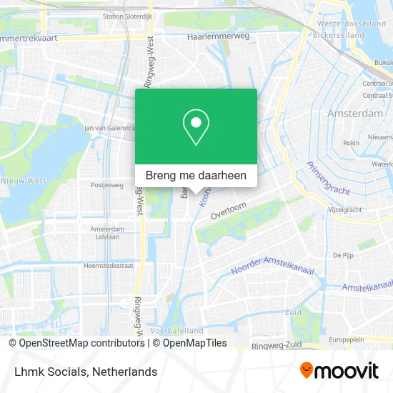 Lhmk Socials kaart