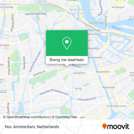 Nsc Amsterdam kaart