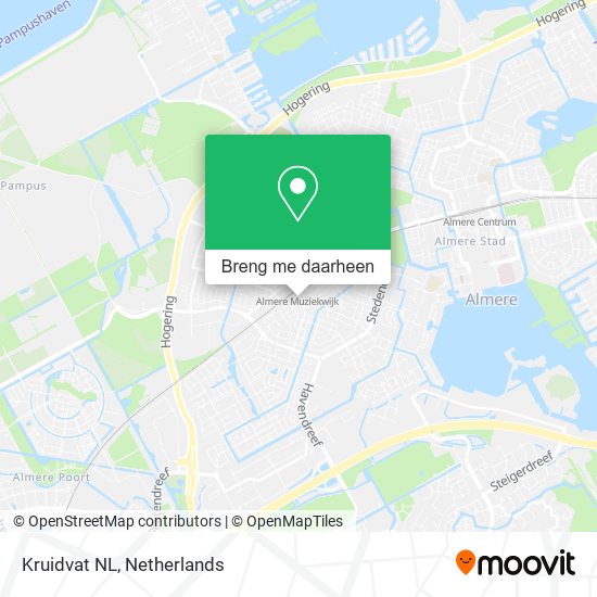 Kruidvat NL kaart