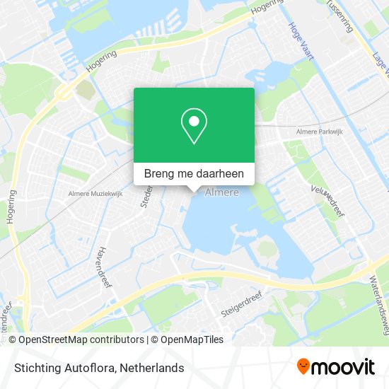 Stichting Autoflora kaart