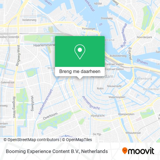 Booming Experience Content B.V. kaart