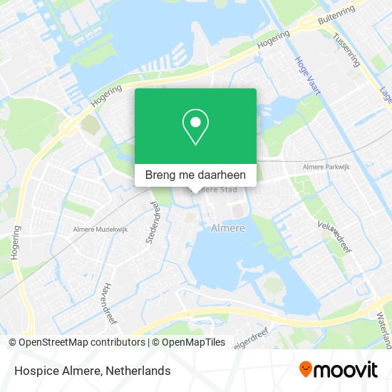 Hospice Almere kaart
