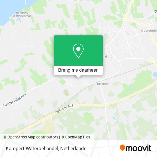 Kampert Waterbehandel kaart