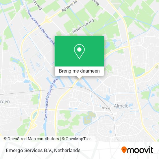 Emergo Services B.V. kaart