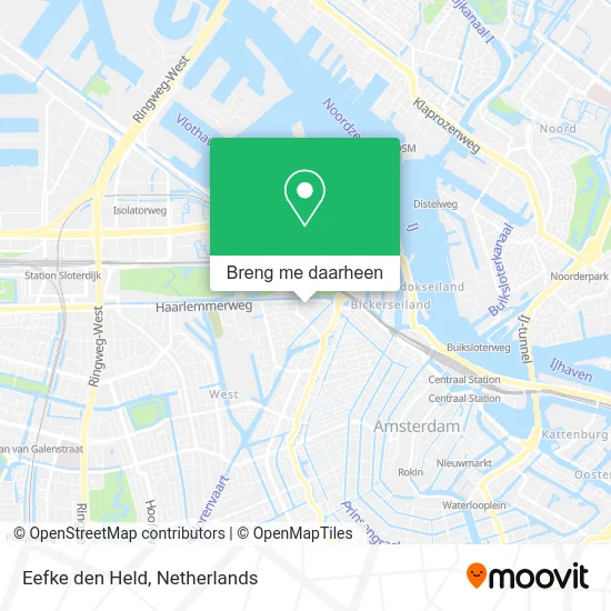 Eefke den Held kaart