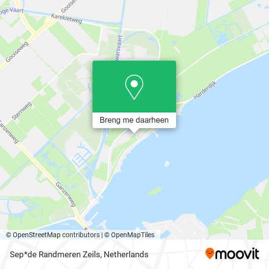 Sep*de Randmeren Zeils kaart