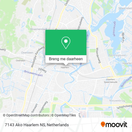 7143 Ako Haarlem NS kaart