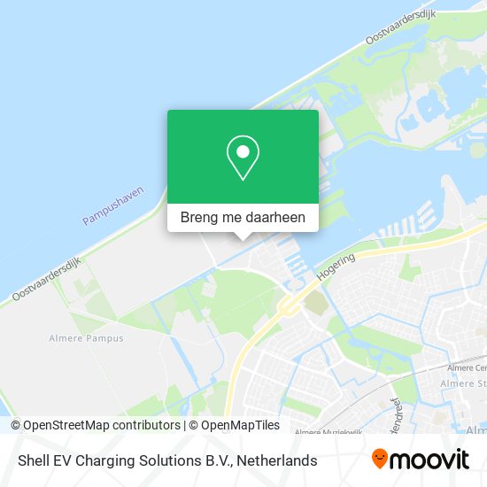 Shell EV Charging Solutions B.V. kaart