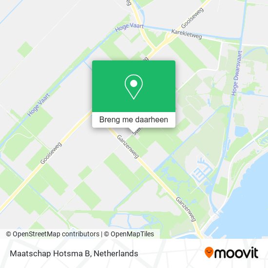 Maatschap Hotsma B kaart