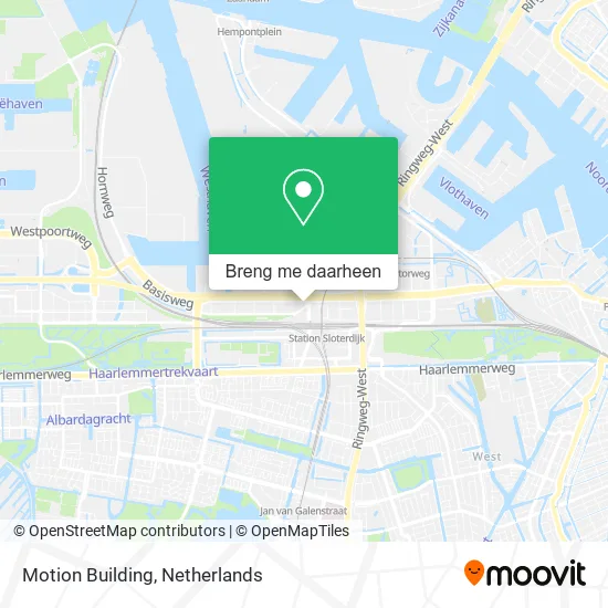 Motion Building kaart