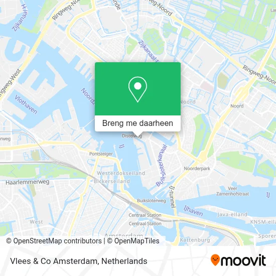 Vlees & Co Amsterdam kaart